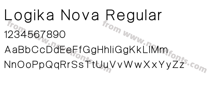Logika Nova RegularPreview