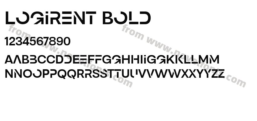 Logirent BoldPreview