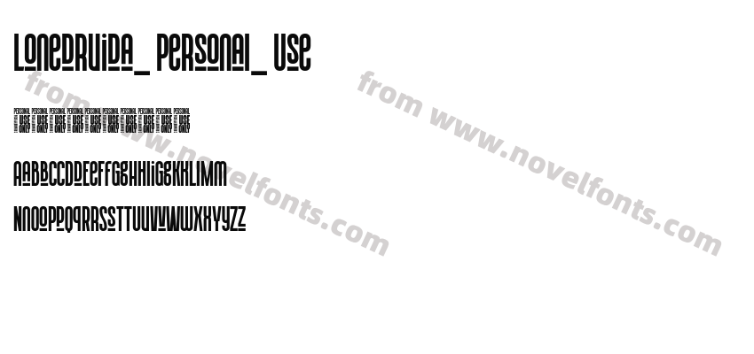 Lonedruida_ Personal_ UsePreview