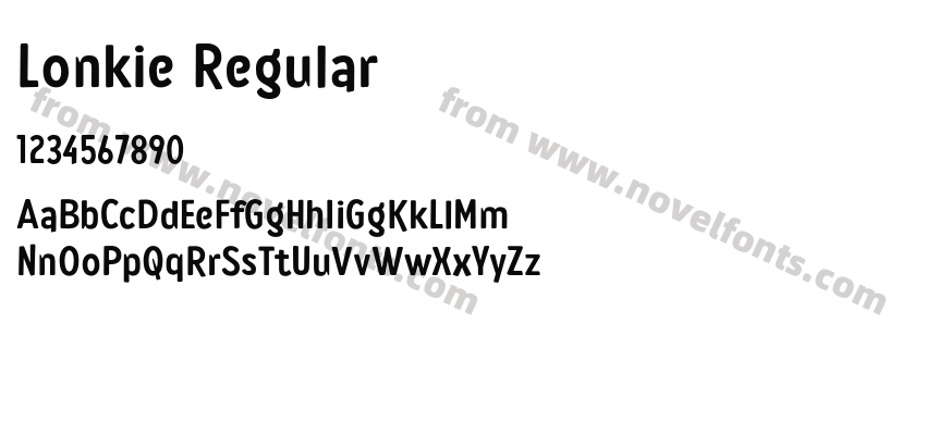 Lonkie RegularPreview