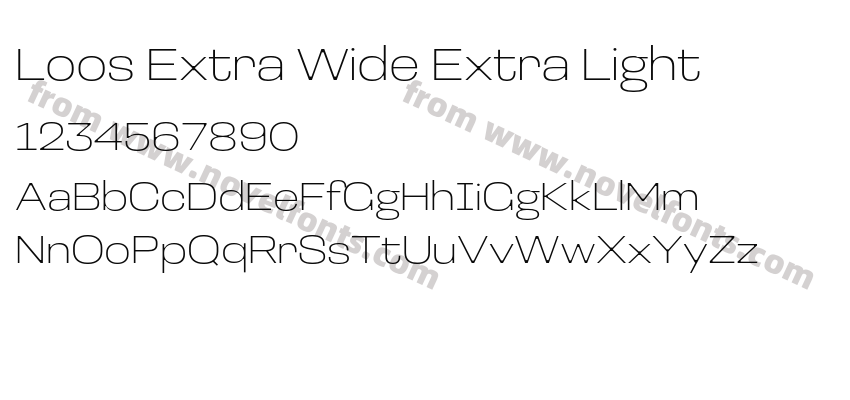 Loos Extra Wide Extra LightPreview