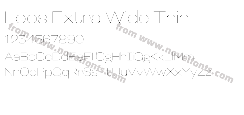 Loos Extra Wide ThinPreview