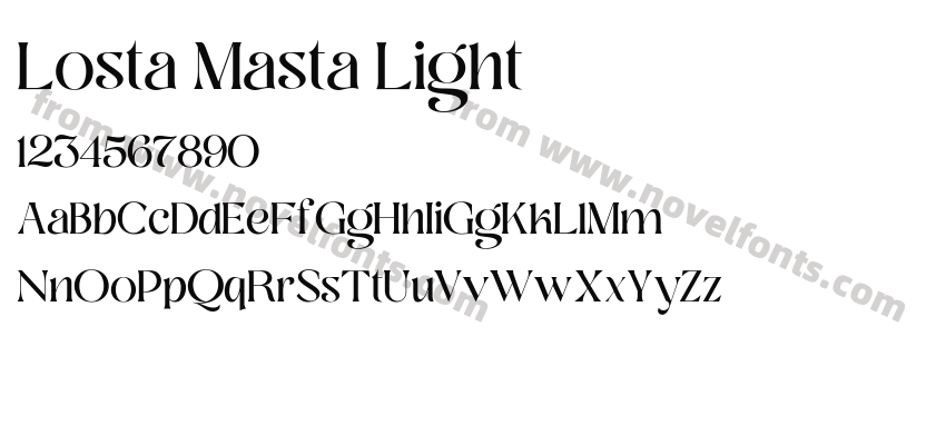 Losta Masta LightPreview