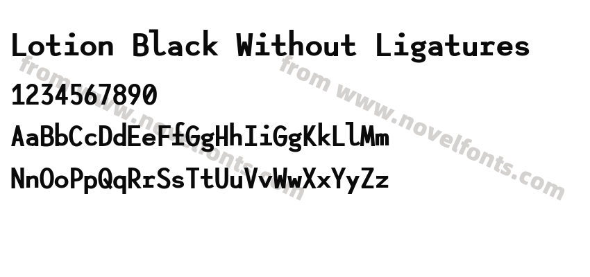 Lotion Black Without LigaturesPreview