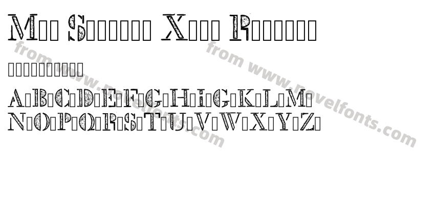 Mck Stencil Xray RegularPreview