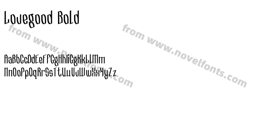 Lovegood BoldPreview