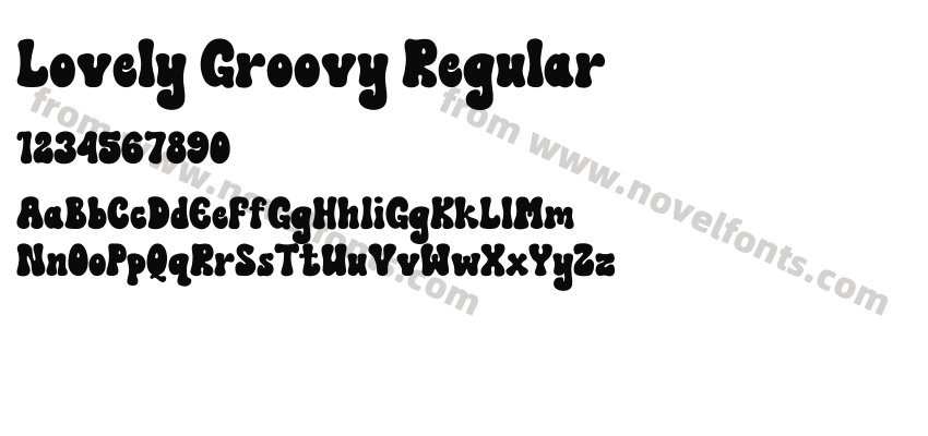 Lovely Groovy RegularPreview
