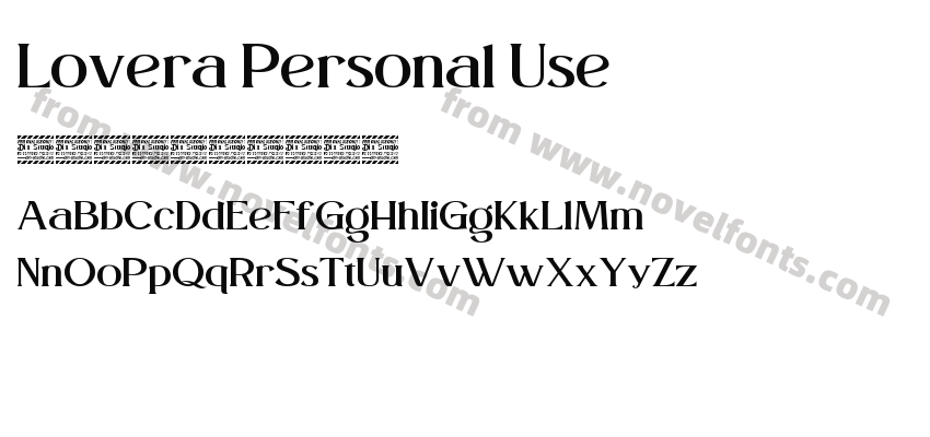 Lovera Personal UsePreview