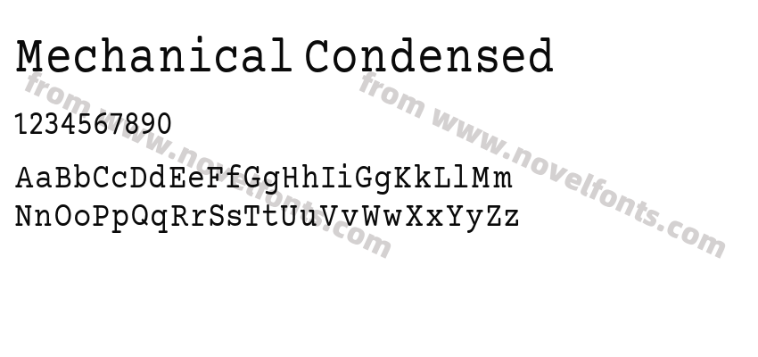 Mechanical CondensedPreview
