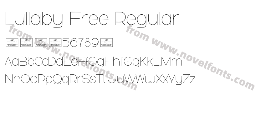 Lullaby Free RegularPreview
