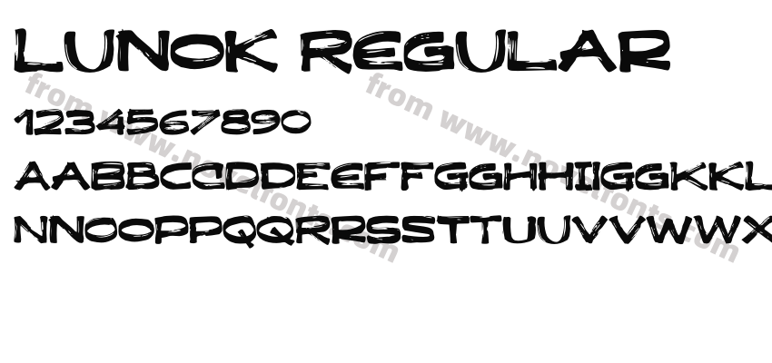 Lunok RegularPreview