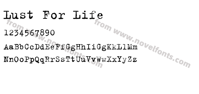 Lust For LifePreview