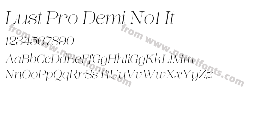 Lust Pro Demi No1 ItPreview