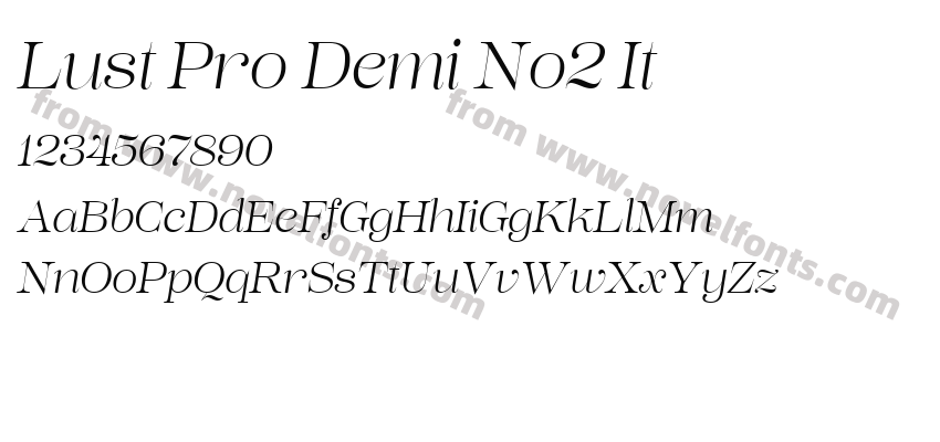 Lust Pro Demi No2 ItPreview