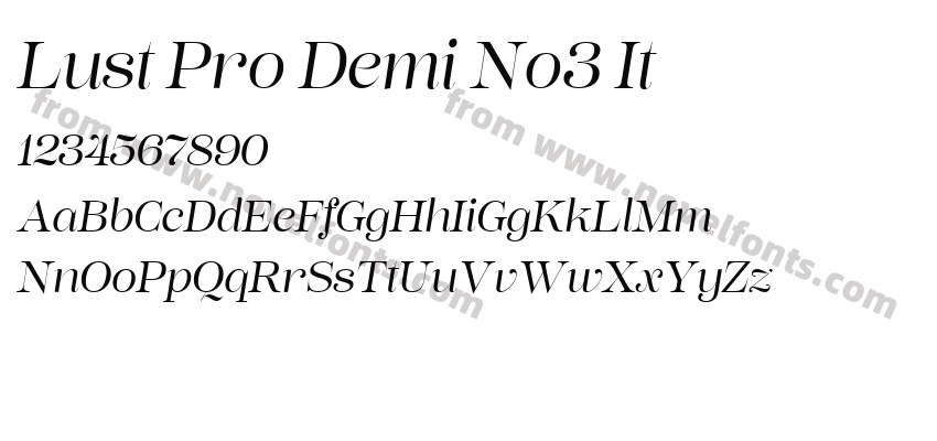 Lust Pro Demi No3 ItPreview