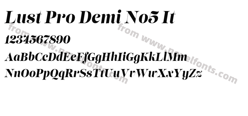 Lust Pro Demi No5 ItPreview