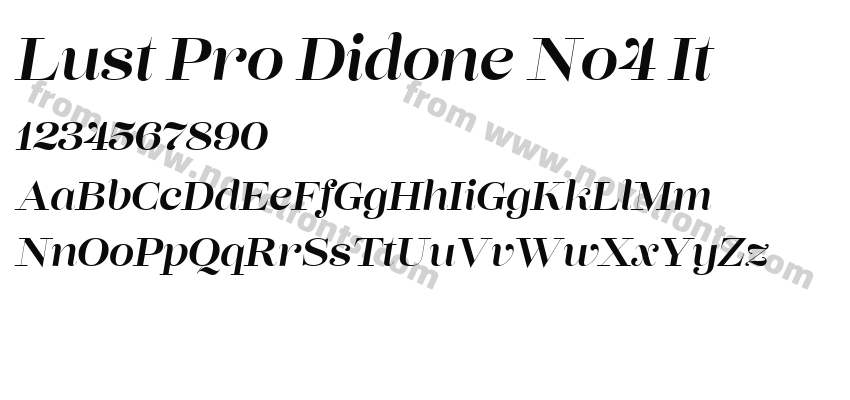Lust Pro Didone No4 ItPreview