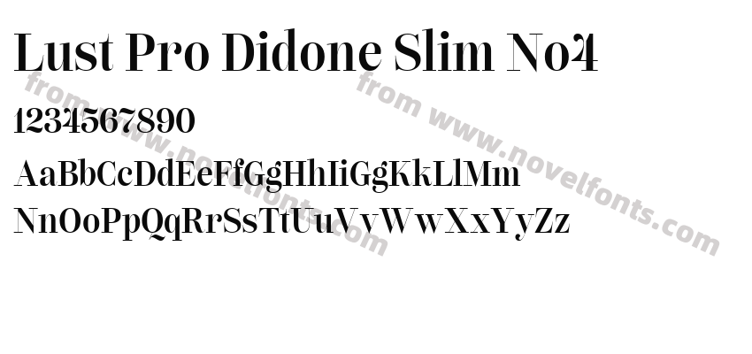 Lust Pro Didone Slim No4Preview