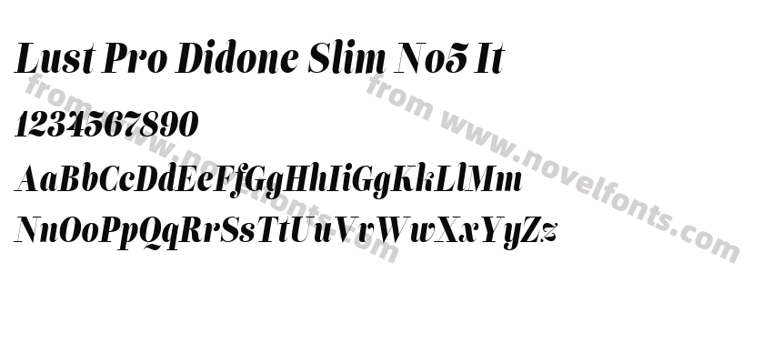 Lust Pro Didone Slim No5 ItPreview