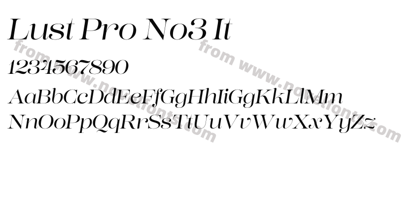 Lust Pro No3 ItPreview