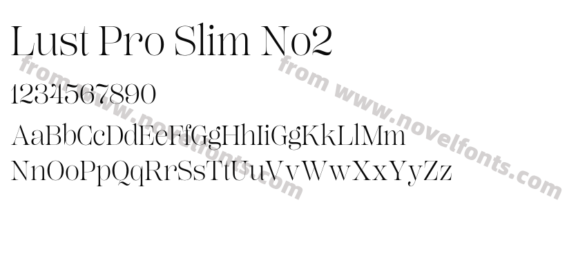 Lust Pro Slim No2Preview