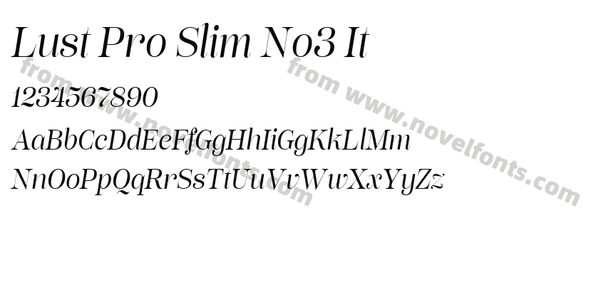 Lust Pro Slim No3 ItPreview