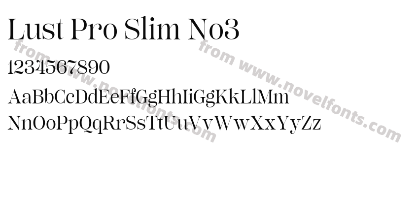 Lust Pro Slim No3Preview