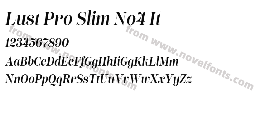 Lust Pro Slim No4 ItPreview