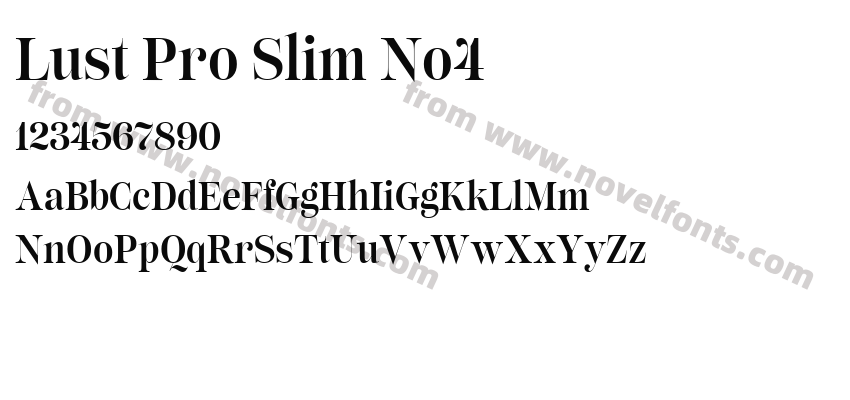Lust Pro Slim No4Preview