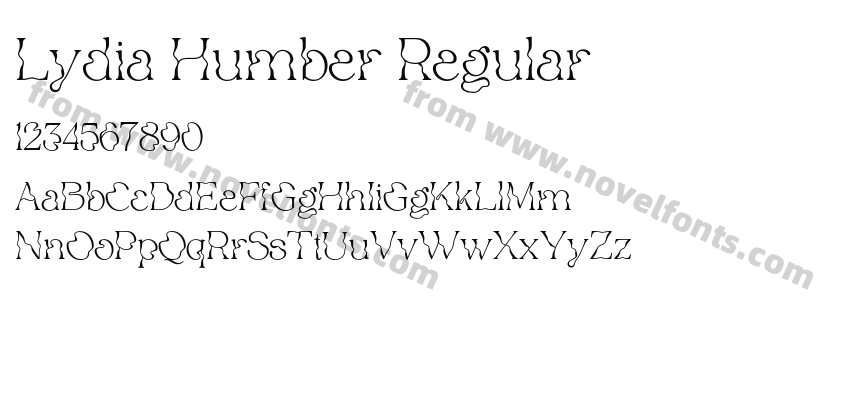 Lydia Humber RegularPreview