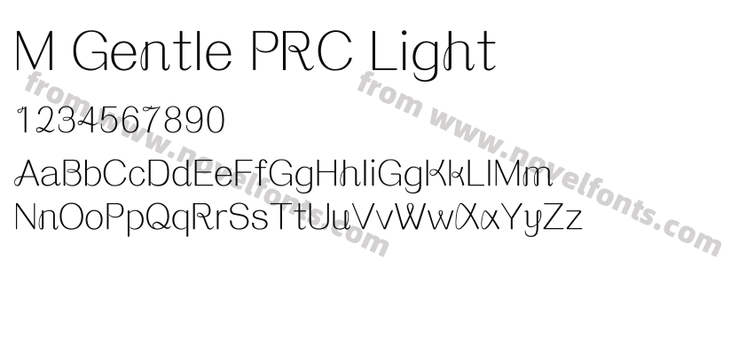 M Gentle PRC LightPreview