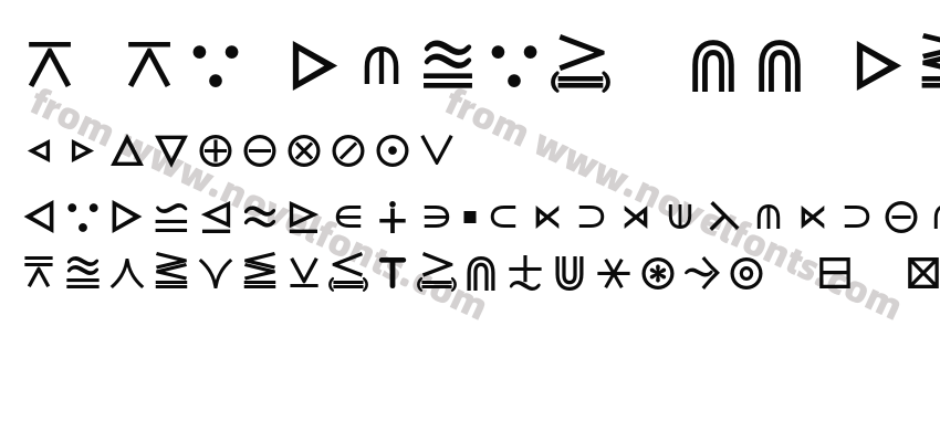 M Ma BinarySS BoldPreview