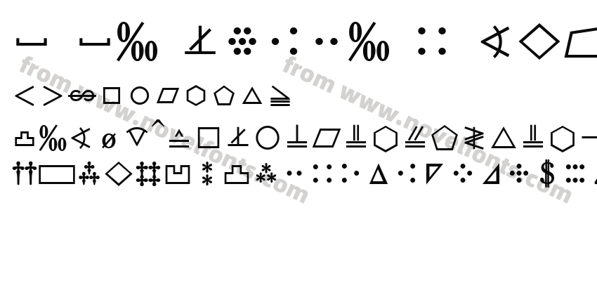 M Ma Extra S BoldPreview