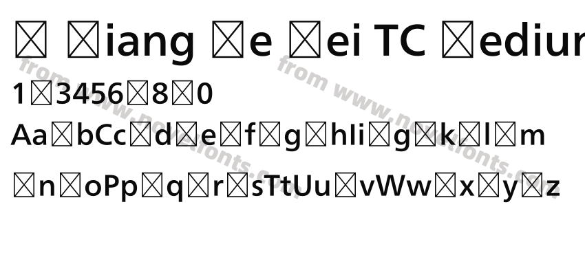 M Xiang He Hei TC MediumPreview