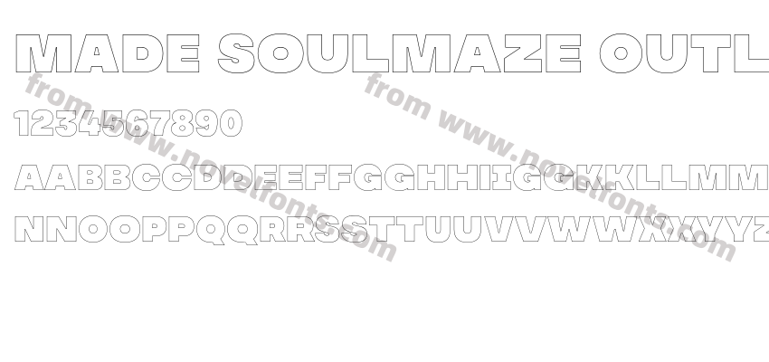 MADE Soulmaze OutlinePreview