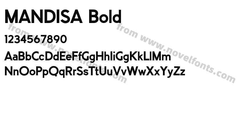 MANDISA BoldPreview