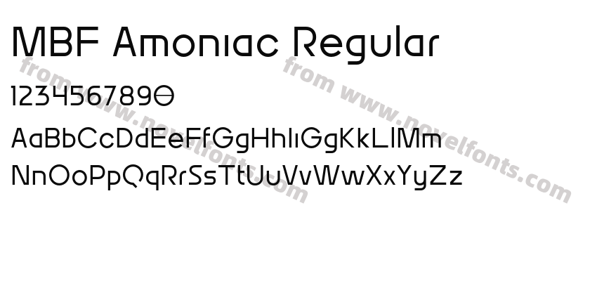 MBF Amoniac RegularPreview