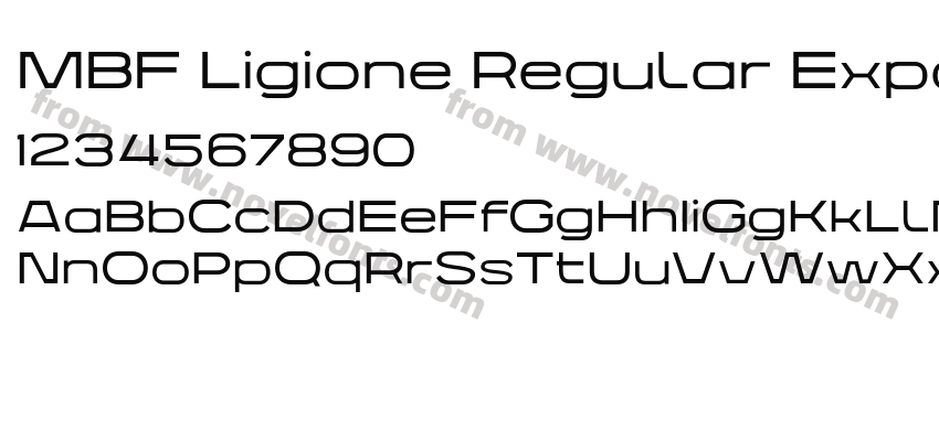 MBF Ligione Regular ExpandedPreview