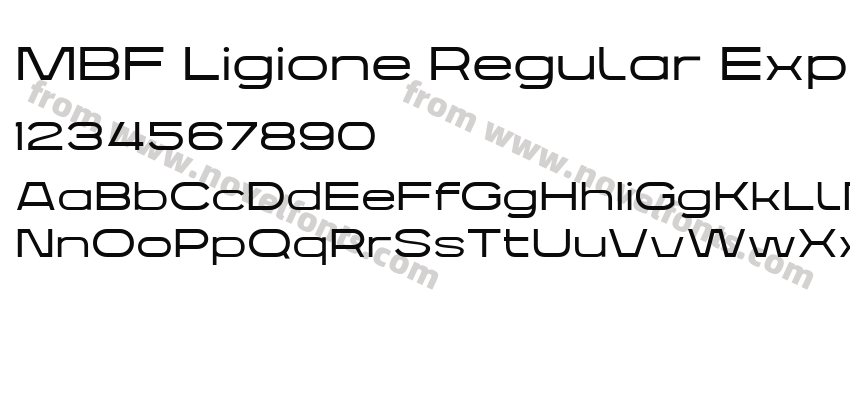 MBF Ligione Regular ExpandedPreview