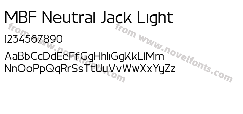 MBF Neutral Jack LightPreview