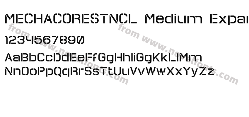 MECHACORESTNCL Medium ExpandedPreview