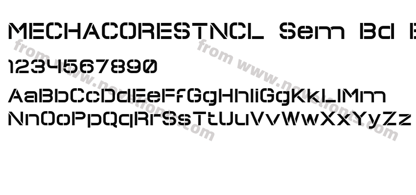 MECHACORESTNCL Sem Bd Ext ExpPreview
