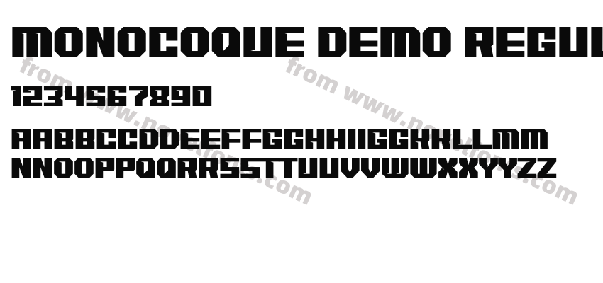 MONOCOQUE Demo RegularPreview