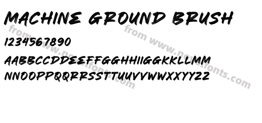 Machine Ground BrushPreview