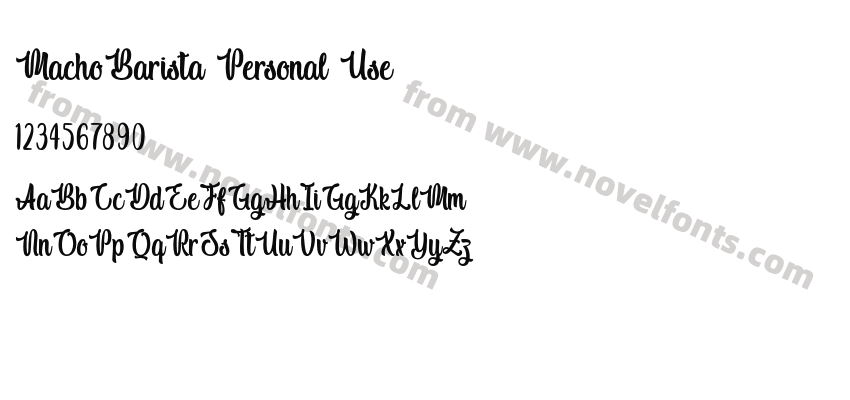 Macho Barista Personal UsePreview
