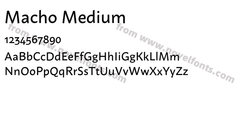 Macho MediumPreview