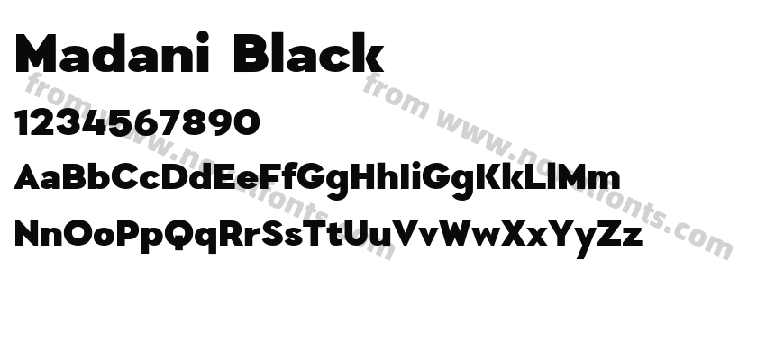 Madani BlackPreview