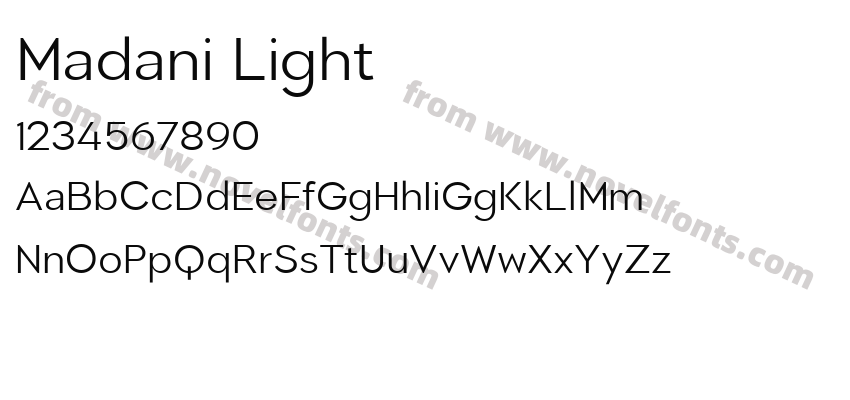 Madani LightPreview