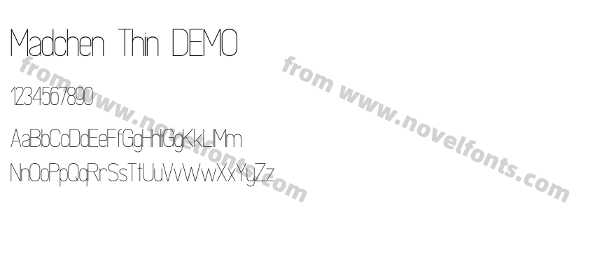 Madchen Thin DEMOPreview
