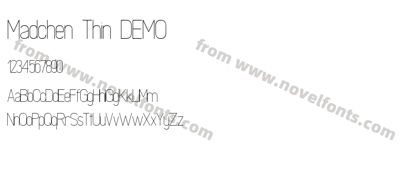 Madchen Thin DEMOPreview
